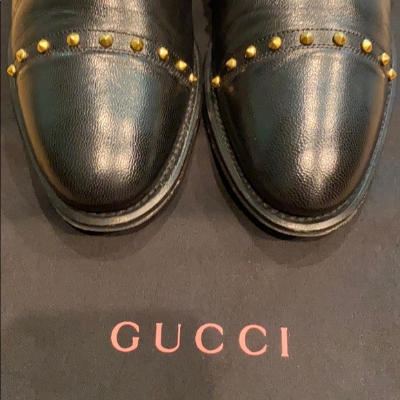🔹Gucci Studded Leather Oxford - Picture 8 of 9